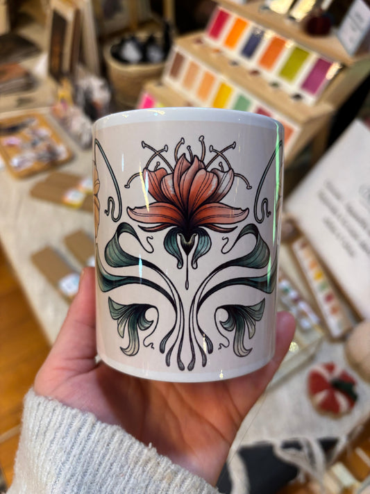 Mug art nouveau