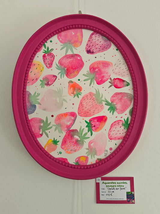 Charlotte aux fraises - 33cm